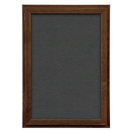 United Visual Products Indoor Enclosed Combo Board, 72"x36", Satin Frame/Green & Dark Spruce UVCB7236-GREEN-DRKSPR